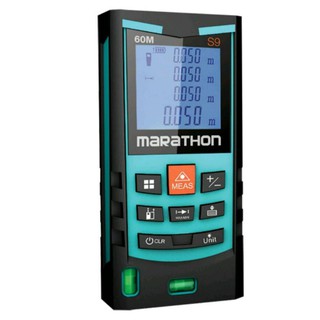 เครื่องวัดระยะทางเลเซอร์และมีระดับน้ำ ระยะ 100M MARATHON
