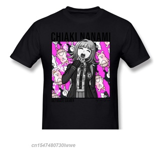 ใหม่ เสื้อยืดผ้าฝ้าย 100% พิมพ์ลายมังงะ Chiaki Nanami a Danganronpa Ultra Despair แนวสตรีท แนวตลก สําหรับผู้ชาย และผู้หญ