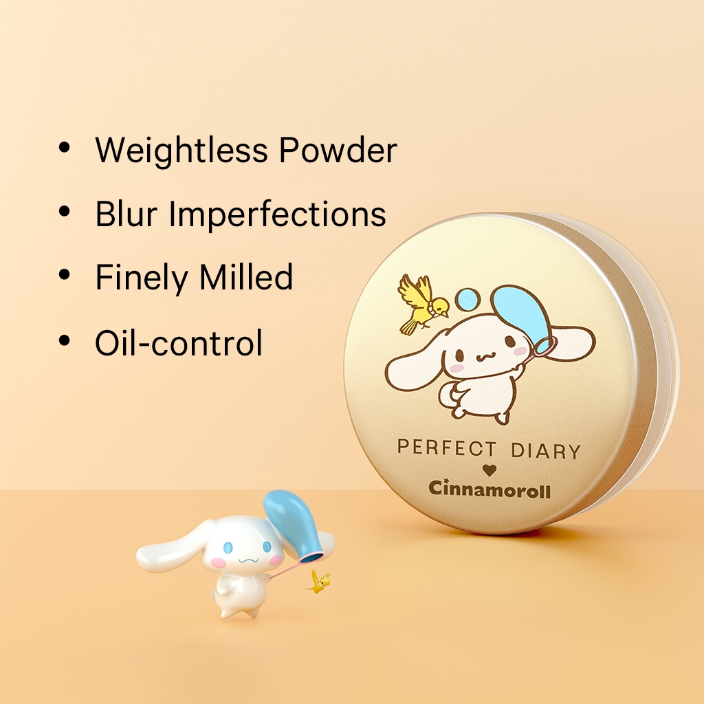 Perfect Diary Weightless Soft-Velvet Blurring Sanrio แป้งฝุ่นแต่งหน้า (จำนวนจำกัด) #6
