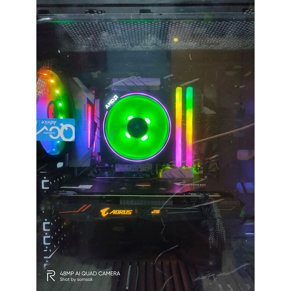 พัดลม Ryzen7 2700x RGB