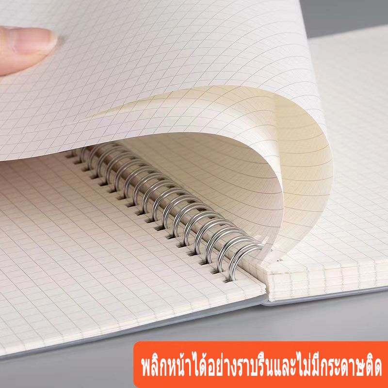 สมุดโน๊ตแบบเรียบๆ สำหรับนักศึกษา สมุดบัญชี เครื่องเขียน เครื่องใช้สำนักงานธุรกิจ notepad A5/A6/B5 งาน soft copy - รูปที่ 6