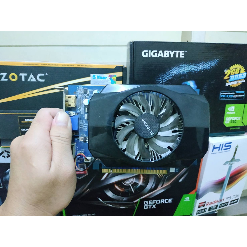 การ์ดจอ​ Gigabyte GT-440 DDR3- 1G สวยงาม