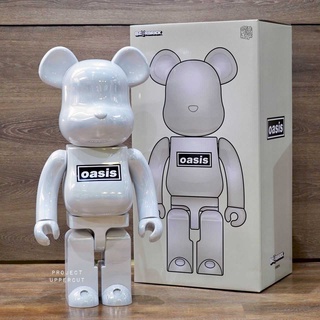 BE@RBRICK 1000% OASIS : White Chrome [New]