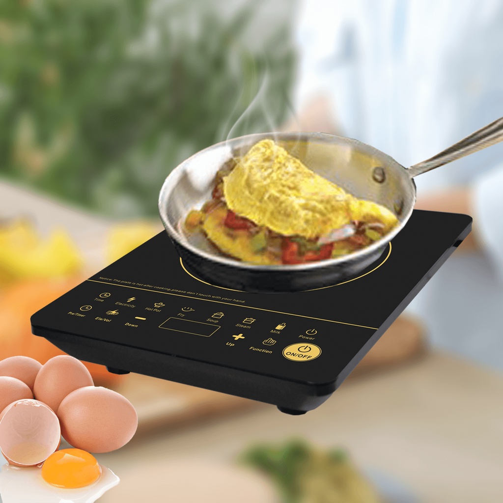 Gmax เตาแม่เหล็กไฟฟ้า เตาอินดัคชั่น Induction Cooker 1650W รุ่น IC-C12 ...