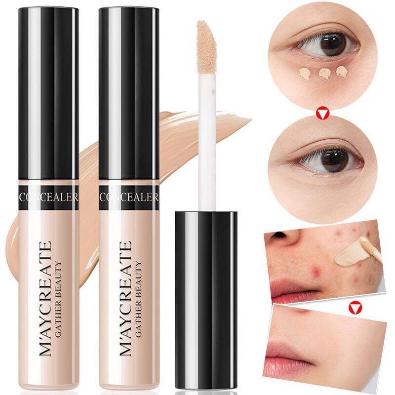 C.121 MAYCREATE คอนซีลเลอร์ ติดทนนาน ให้ความชุ่มชื้น สำหรับแต่งหน้า แท้ พร้อมส่ง ❣️ คอนซีลเลอร์ C.12