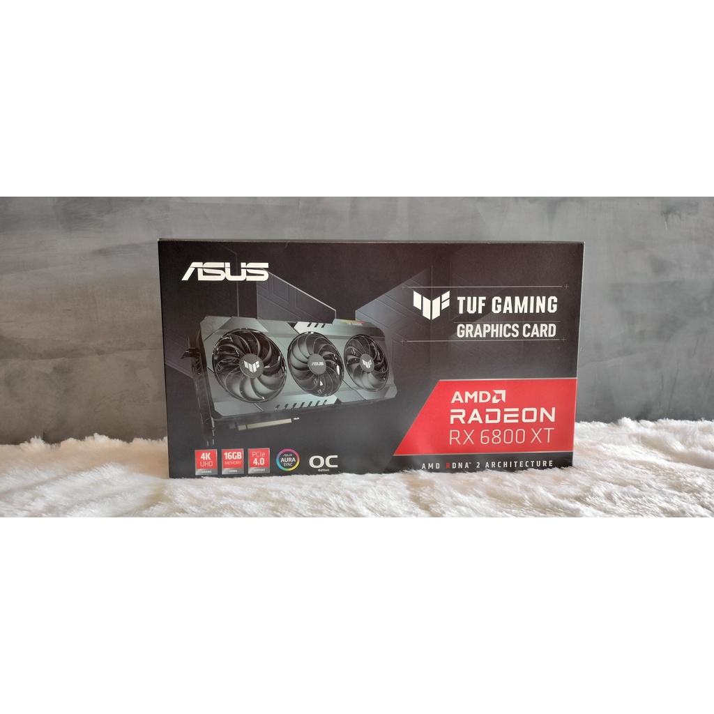 การ์ดจอ ASUS RX6800XT TUF GAMINE OC 16G GDDR6