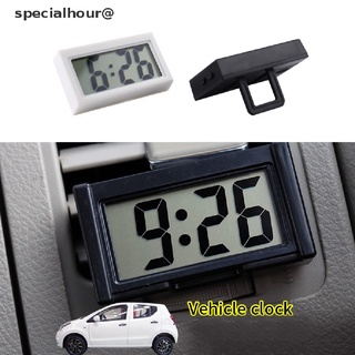 Specialhour นาฬิกาดิจิทัล มีกาวในตัว หน้าจอ LCD แสดงเวลาจัมโบ้ สําหรับติดรถยนต์