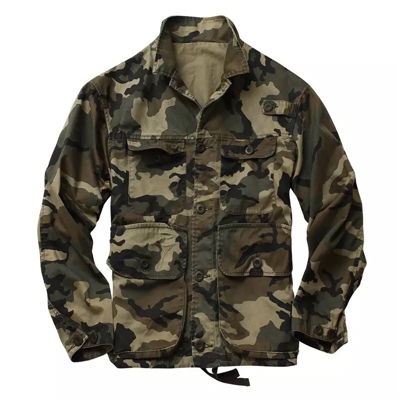 แจ็คเก็ตลายพราง Army-M65  เสื้อเดินป่าลายพราง แจ็คเก็ตลำลองลายกองทัพ(พรีสุดคุ้ม..)