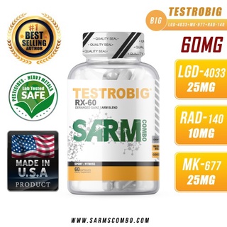 Sarms Combo TestroBIG 60mg 60 caps