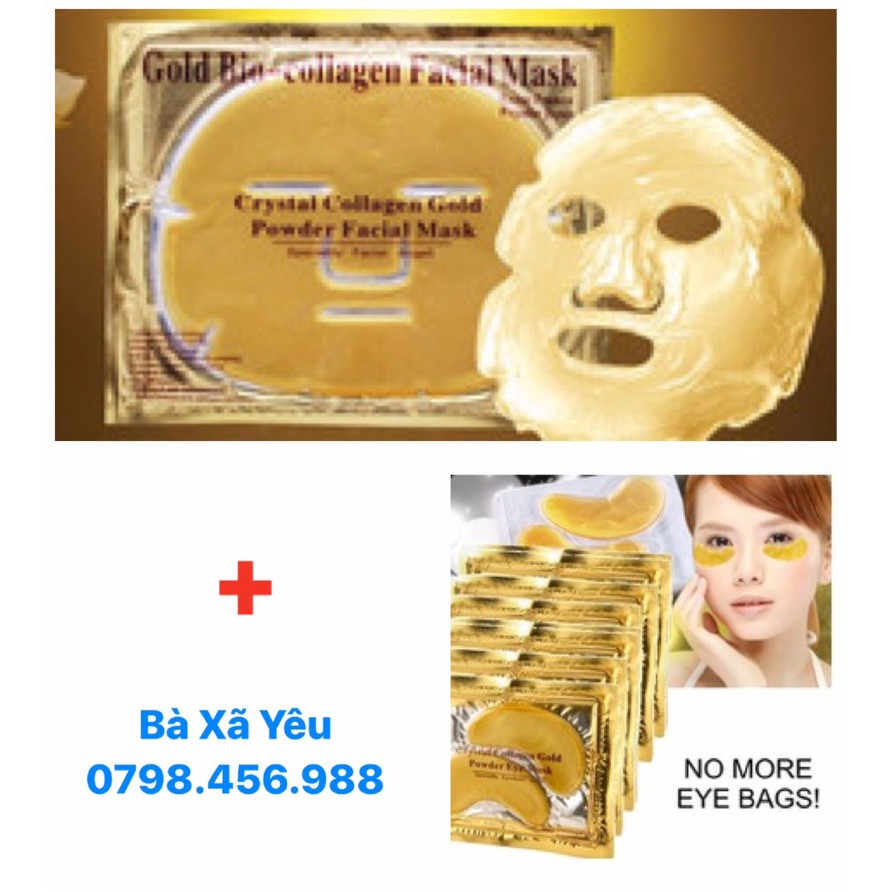 Combo 5 Nano Collagen Masks + 5 Eye Masks - BX1097