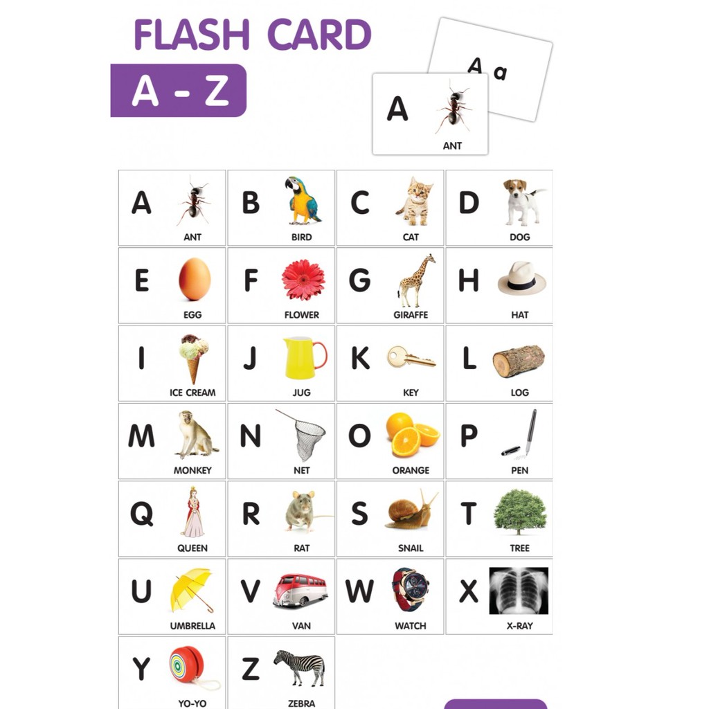 แฟลชการ์ด A-Z (A-Z FLASHCARD )