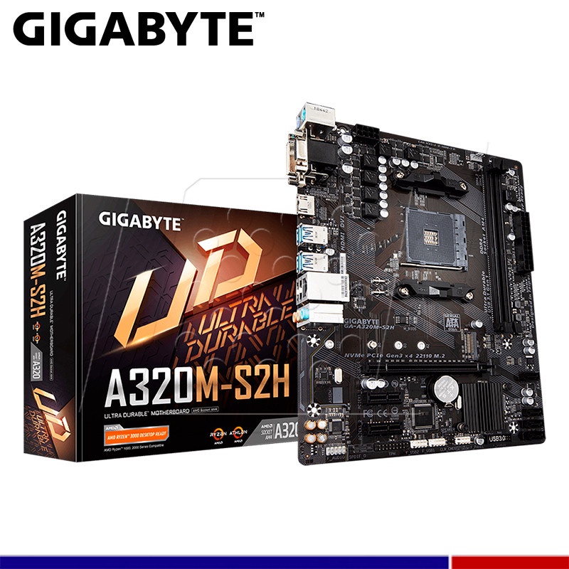 (AM4) GIGABYTE A320M S2H (REV.3.1)