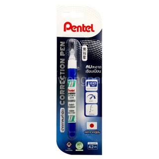 ปากกาลบคำผิด Pentel รุ่น Fine Point Pocket Correction Pen ZL72-W 4.2 มิล