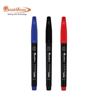 Quantum ปากกาเคมี Permanent Marker QPM-1011 สีน้ำเงิน, แดง, ดำ