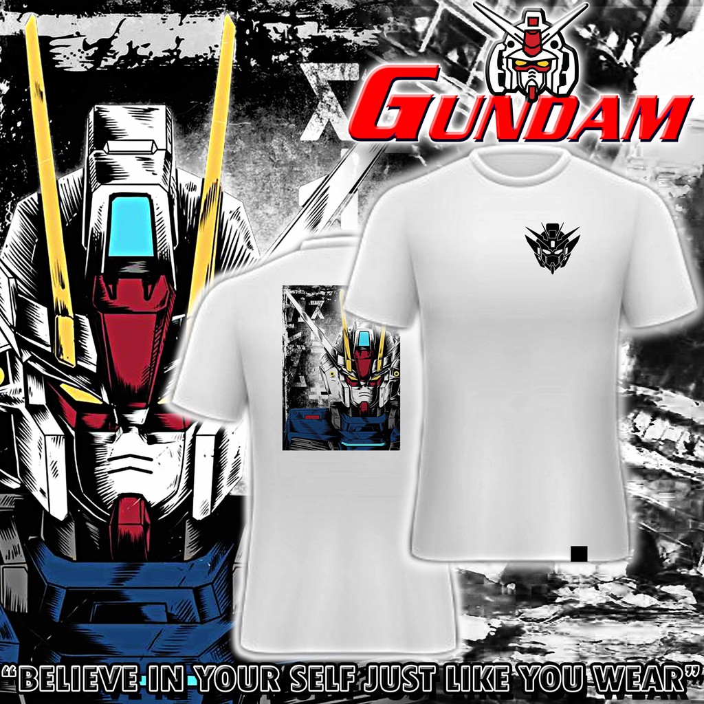 เสื้อยืด Gundam Wing Anime Sublitee Shirts