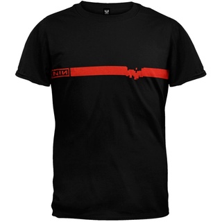 tshirtเสื้อยืดคอกลมฤดูร้อนเสื้อยืด แบบนิ่ม พิมพ์ลาย Nine Inch Nails The Slip 08 Tour สําหรับผู้ชาย และผู้ใหญ่Sto4XL