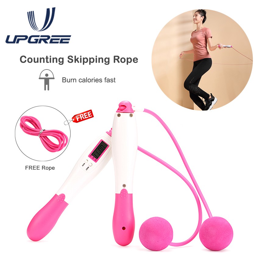 Equalistic Digital Counting Skipping Rope Electronic Calorie Fitness ...