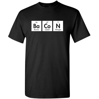 【🔥🔥】100%cotton เสื้อ ยืด ราคา ส่ง Bacon Elements Adult Humor Graphic Novelty Sarcastic Funny T Shirt men เสื้อ ยืด ผู้