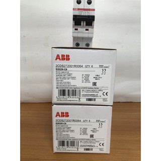 เบรกเกอร์ S202M C6-C40 ABB