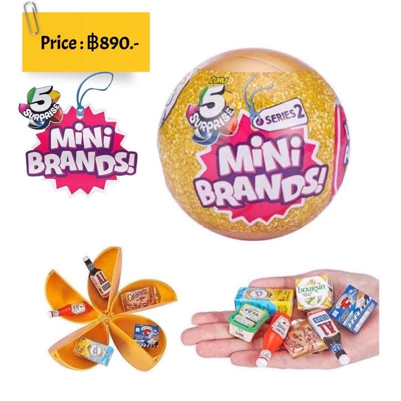 ZURU 5 Surprise 3.5in Mini Brands Series 2 | Shopee Thailand