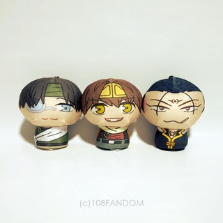 Plush Strap ไซยูกิ Saiyuki Reload Blast Mochi Daruma Nuigurumi เซ็ต 3 ตัว