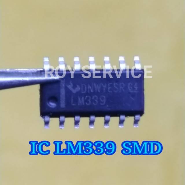 เครื่องเปรียบเทียบแรงดันไฟฟ้า IC LM339 Smd ดั้งเดิม