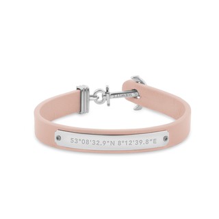 Paul Hewitt Pulsera con Ancla Signum Coordenadas Acero Inoxidable Nude