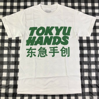 [S-5XL] มาใหม่ เสื้อยืด พิมพ์ลาย Chinatown Market Tokyu Hands Shop สไตล์คลาสสิก สําหรับผู้ชาย