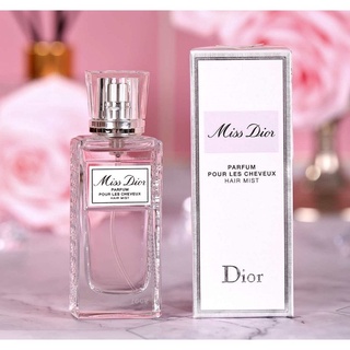 CHANEL2HAND Christian Dior Miss Dior Hair Mist Rose N Roses  Jadore 30ml สเปรย์ นำ้หอมฉีดผม น้ำหอมผม ดิออร์ น้ำหอม