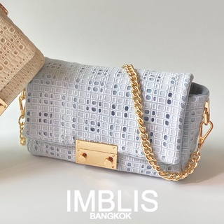 IMBLIS SMALL QUILTED EMBROIDERIES BAG