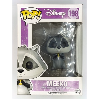 Funko Pop Disney - Meeko : 198 (กล่องมีตำหนินิดหน่อย)