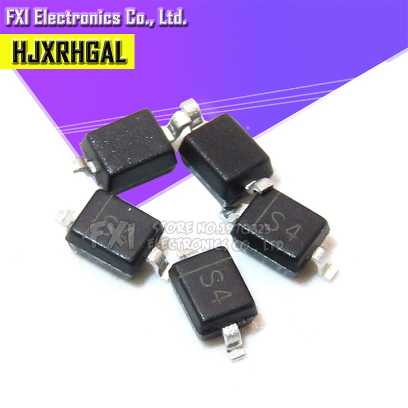 100 ชิ้น 08805 S4 B5819WS smd IN5819 1N5819 SOD-323 ใหม่