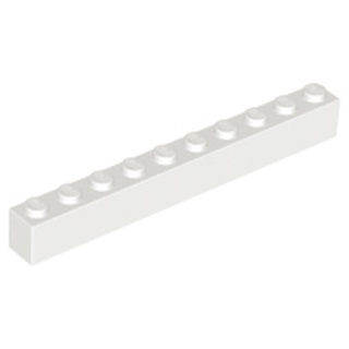 [210] ชิ้นส่วนเลโก้ Lego Part Brick 1 x 10 (6111) ราคา/ชิ้น