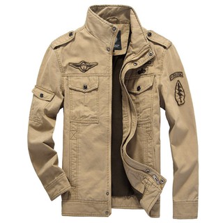 Field Jacket เสื้อแจ็คเก็ตแฟชั่น แต่งอาร์มสุดเท่ (10293MM)