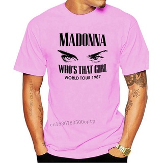 เสื้อยืดแขนสั้น พิมพ์ลาย Madonna Rock สีขาว สีเทา สําหรับผู้ชาย