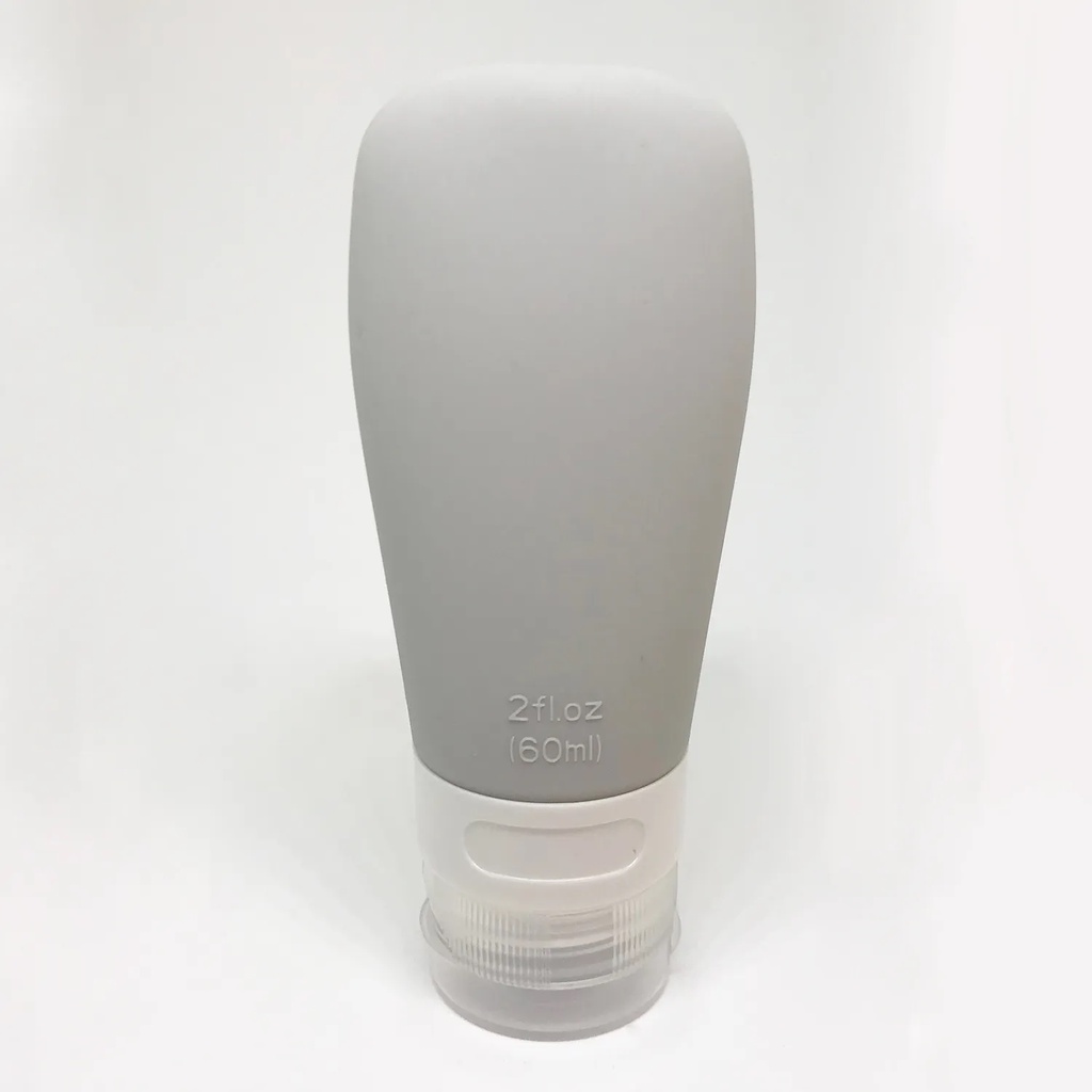 RePlanetMe Travel Tube For Liquid Toiletries (Set of 3-60 ml Bottles) ขวดแชมพูสบู่สำหรับเดินทาง (เซ็ท 3 ขวด) (110 g)