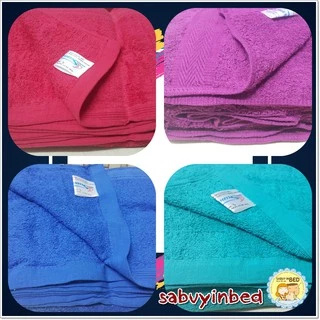 ผ้าห่มเนื้อผ้าขนหนูแท้ cotton 100% เนื้อนุ่ม ผ้าคอตตอน มี2ไซด์ สีพื้น ผ้าห่มโรงพยาบาล ผ้าห่มสมัยก่อน