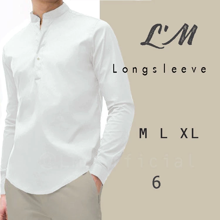 [เหลือ157฿ใส่โค้ดMAYINC30] 11 สี รุ่นกระดุม 1 เม็ด !!! เกาหลีฝุดๆ เสื้อเชิ้ตผู้ชาย คอจีนแขนยาว