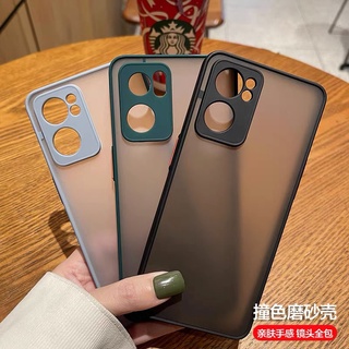 Case OPPO Reno 7Pro 5G เคสกันกระแทก ปุ่มสีผิวด้าน กันลอยกล้อง ขอบนิ่มหลังขุ่น เคสออปโป้ Reno7pro [ ส่งจากไทย ]