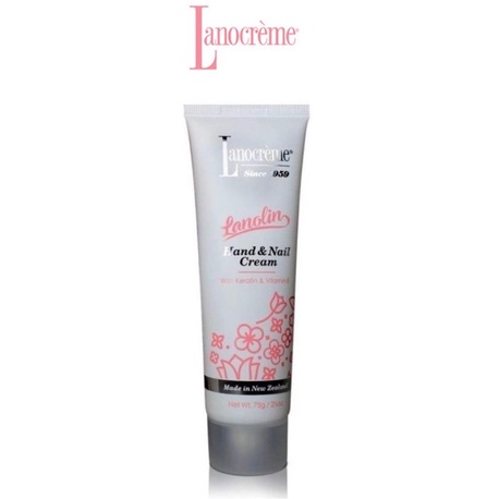 ครีมรกแกะ - ครีมบำรุงผิวมือและเล็บ Lanocreme Hand & Nail Cream