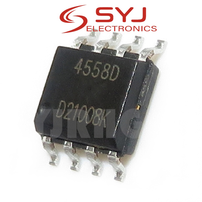 มีสินค้า วงจรรวม SOP-8 JRC4558 JRC4558D 4558 4558D 10 ชิ้น