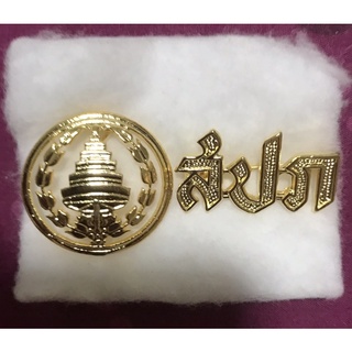 เครื่องหมายติดคอเสื้อ  (กนกคอ)