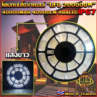 Solar Street Light ไฟ3ทิศทางทรงกลม 300W ไฟทรงกลม โซล่าเซลล์ โคมไฟถนน LED สว่างรอบทิศทาง 360 องศา แสงสีขาว