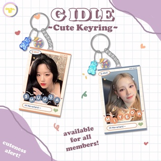 Gidle KERYRING VOL.2 พวงกุญแจ G-IDLE TOMBOY NEVERLAND