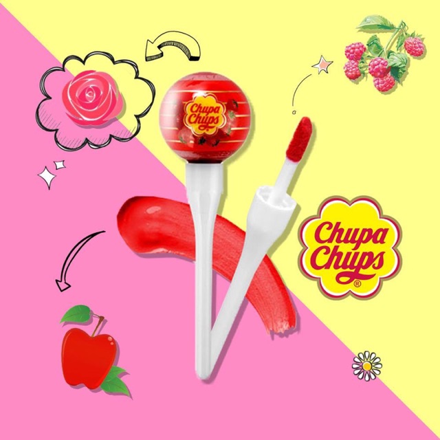 Chupa Chups Lip Locker 7g. #Strawberry