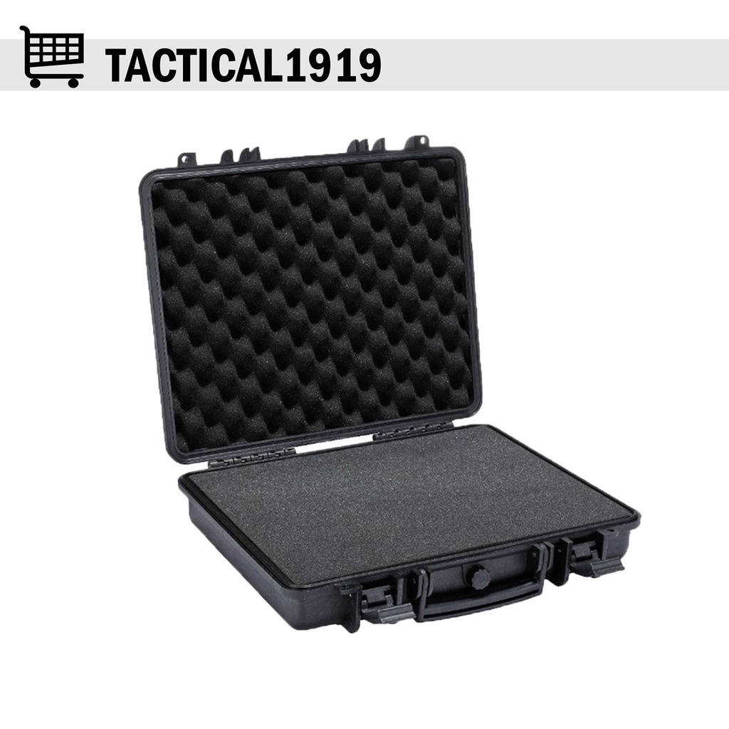 Hardcase กล่องกันน้ำกันกระเเทกอย่างดีมาพร้อมโฟมน้ำลูกเต๋า IP67 - ขนาดภายใน 39.2 x 31.0 x 8.5 cm