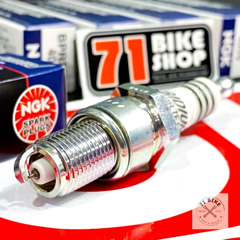SR400 หัวเทียนเข็ม NGK IRIDIUM แท้