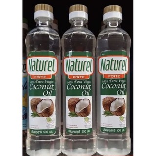 Naturel Forte 100% Extra Virgin Coconut Oil น้ำมันมะพร้าวสกัดเย็น 100% ตรา เนเชอเรลฟอร์เต้ 500 มล.