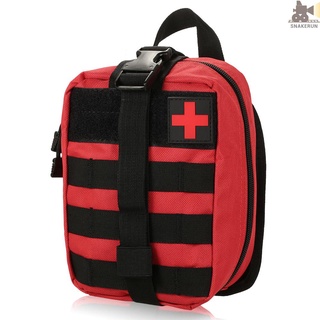 SNKE Outdoor First Aid Kit Medicine MOLLE Pouch Survival Utility Bag Emergency Responder Medic Bag