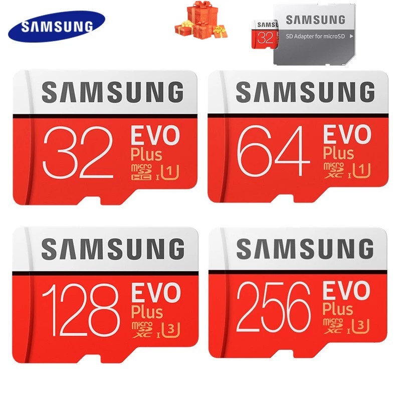 การ์ดหน่วยความจํา Samsung U3 Micro SD Micro SD Card 256GB 512GB 128GB 64GB 32GB SD Card TF